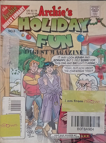 Archie's Holiday Fun Digest Magazine No.6