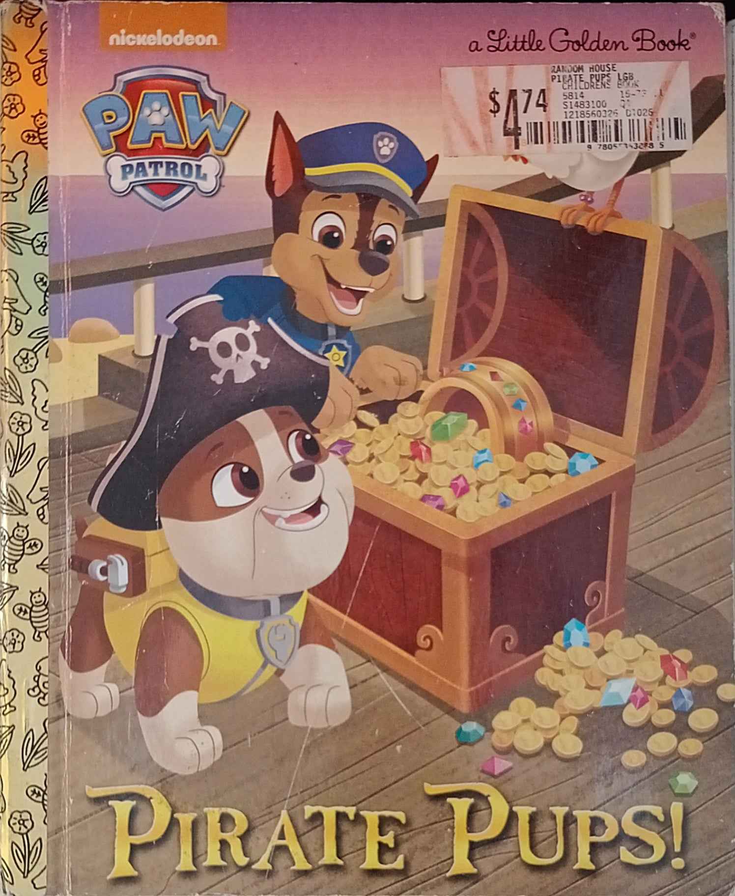 Paw Patrol: Pirate Pups! (A Little Golden Book)