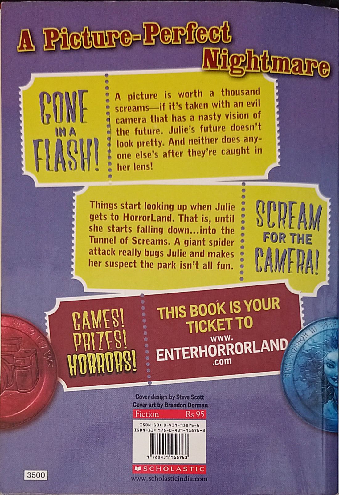 Goosebumps HorrorLand #8 Say Cheese- And Die Screaming!