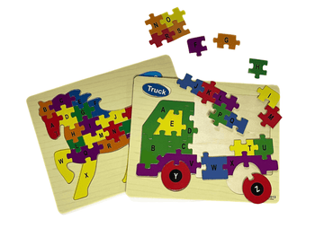 Horse & Truck Letters Puzzle