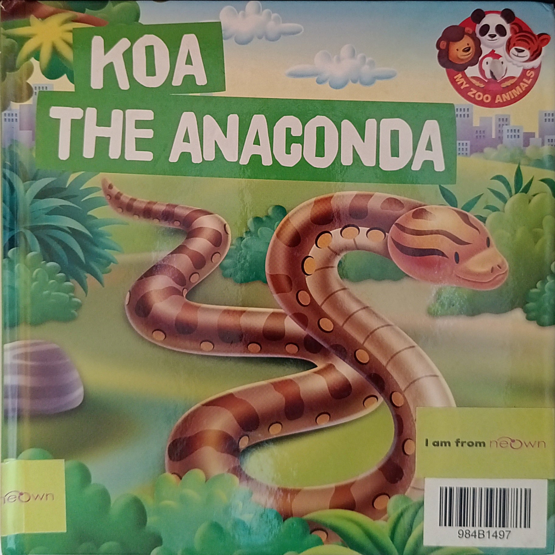 My Zoo Animals-Koa The Anaconda