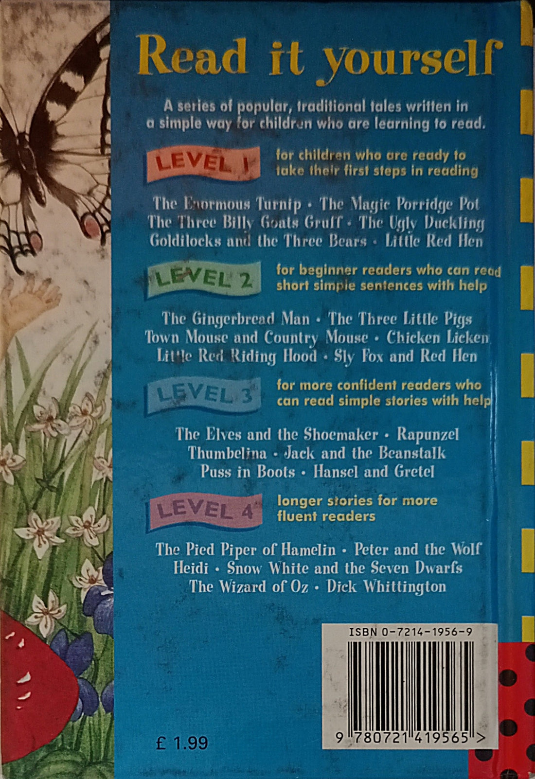 Read it Yourself with Ladybird Level 3: Thumbelina