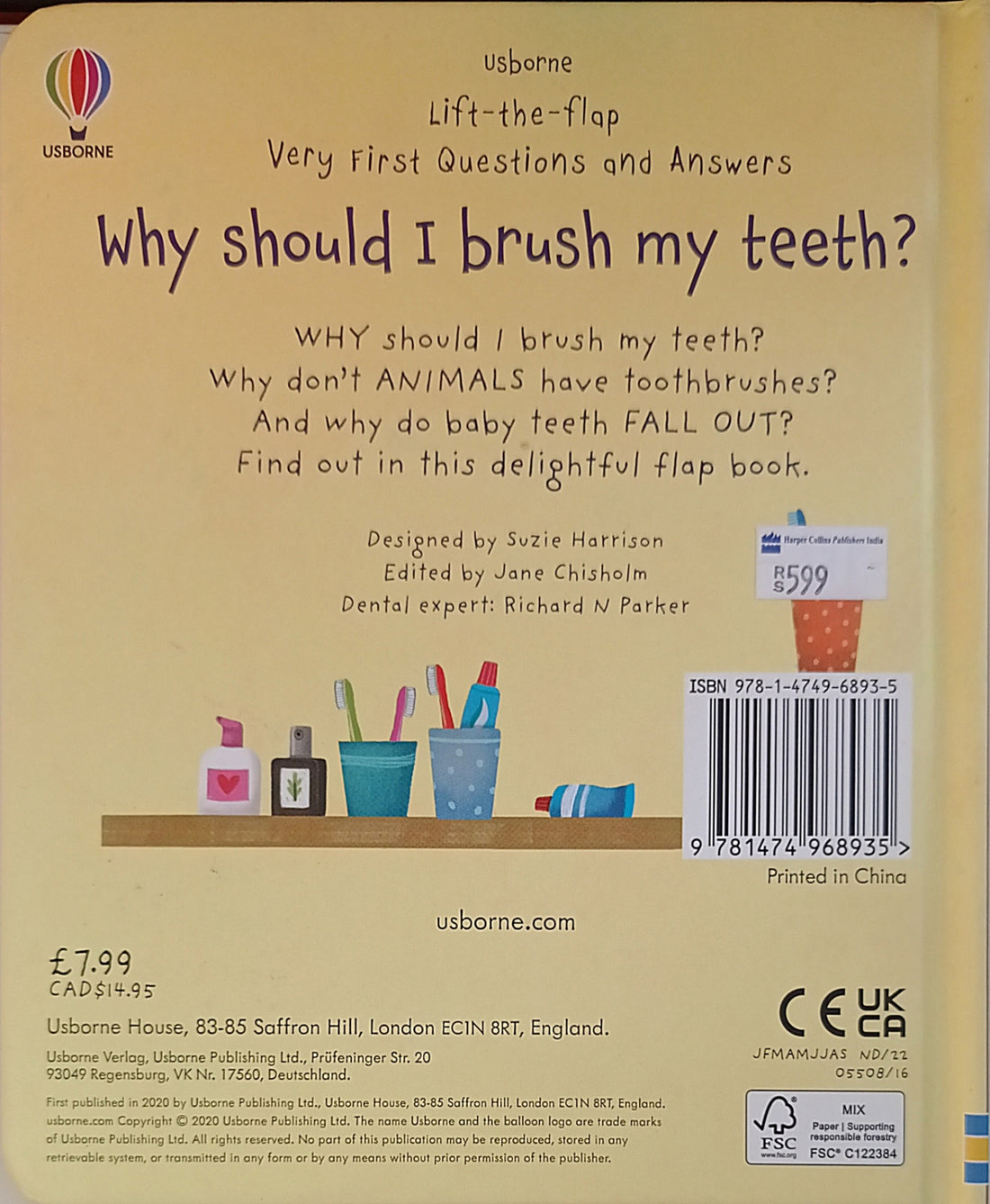 Very First Questions and Answers: Why Should I Brush My Teeth?