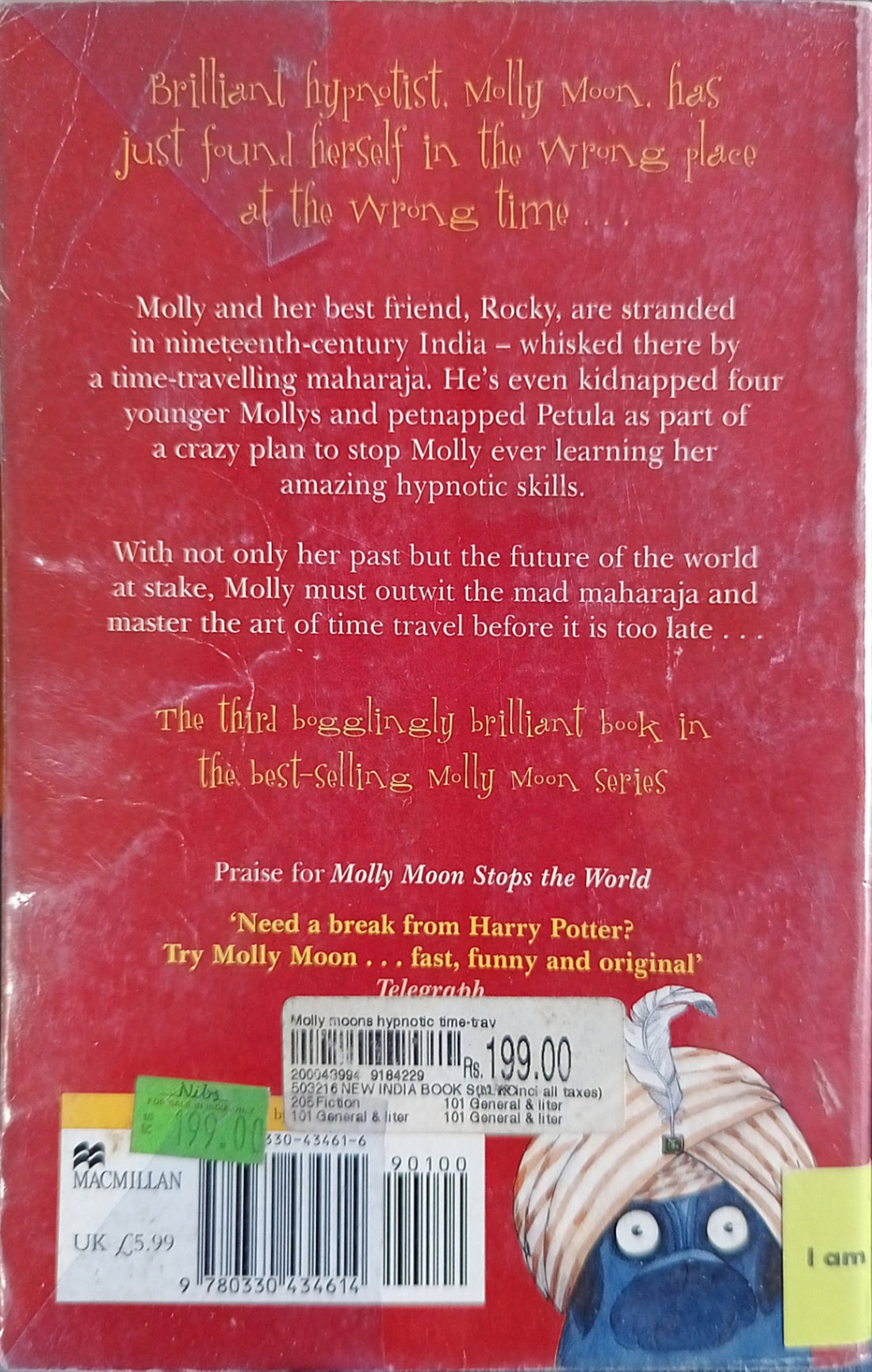 Molly Moon #3 Molly Moon's Hypnotic Time Travel Adventure