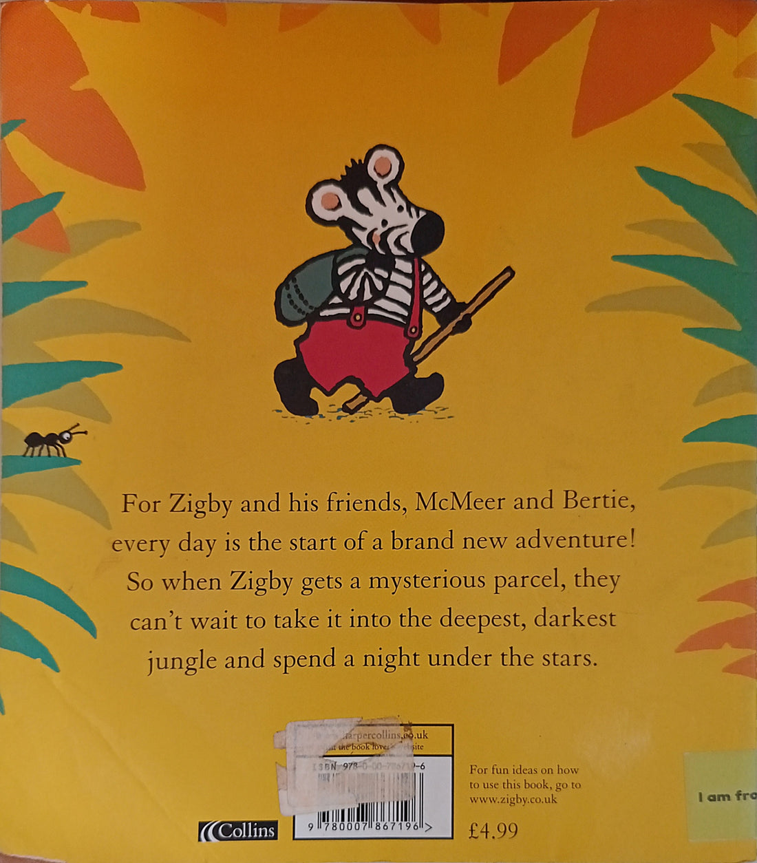 Zebra Who Trots Into Trouble: Zigby Camps Out