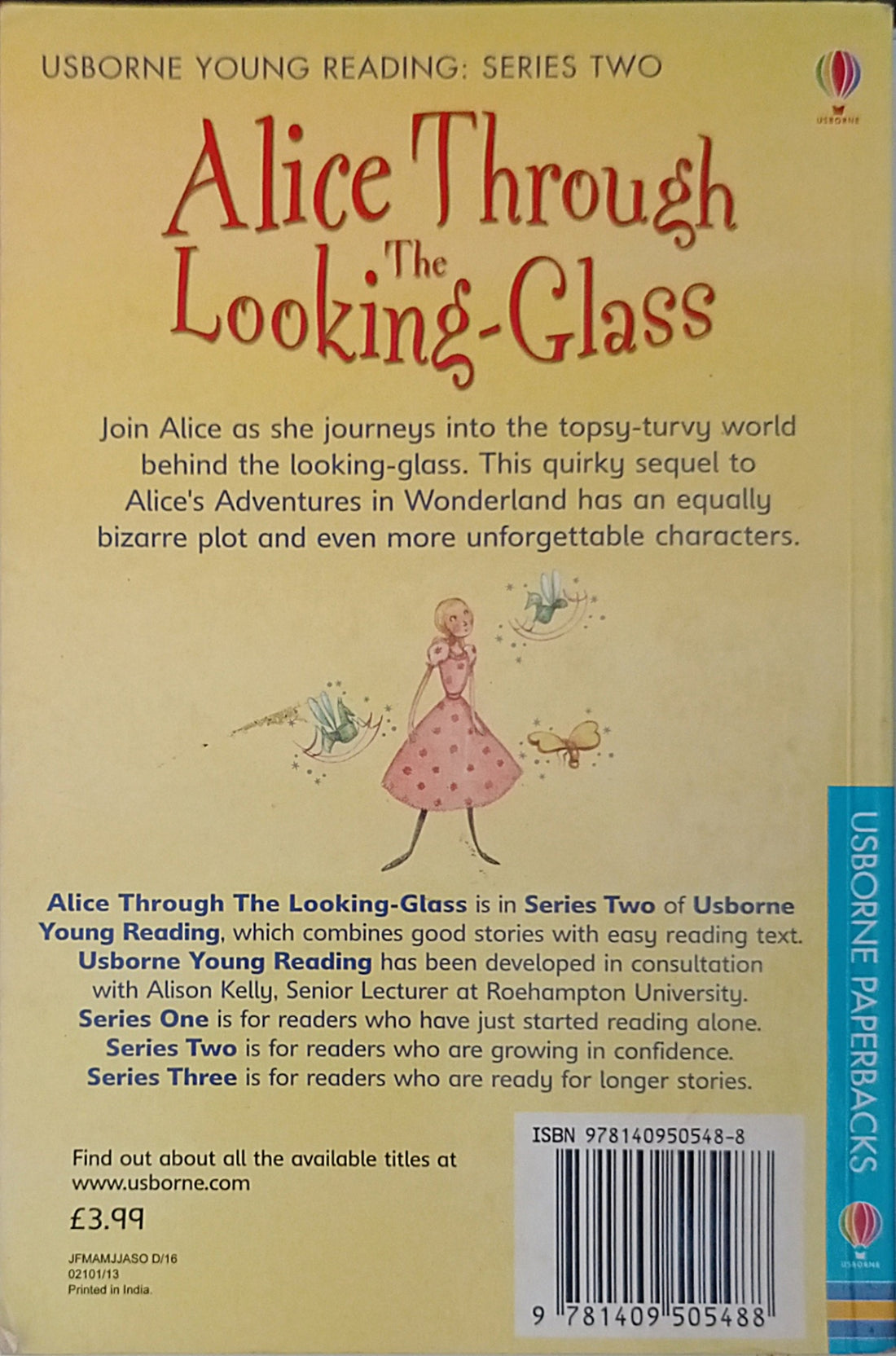 Usborne Young Reading Series Two: Alice Through the Looking Glass