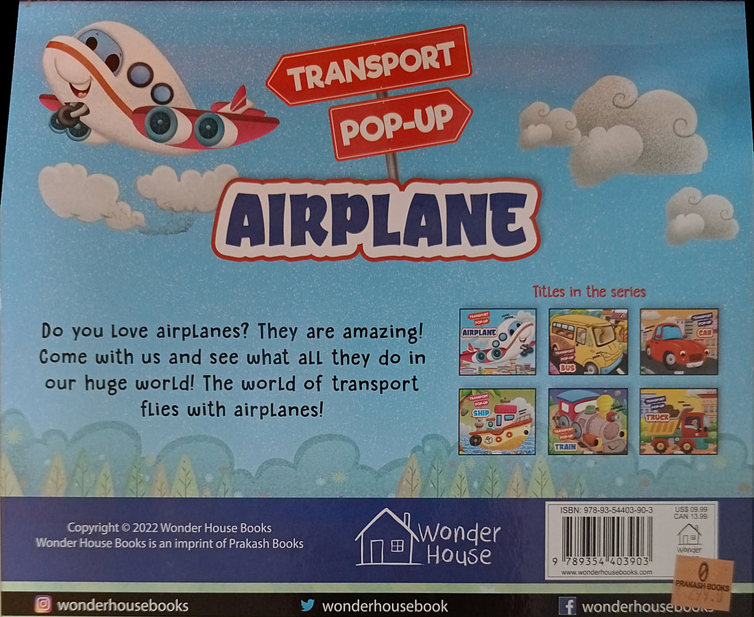 Transport Pop-Up: Transport Pop-Up Airplane