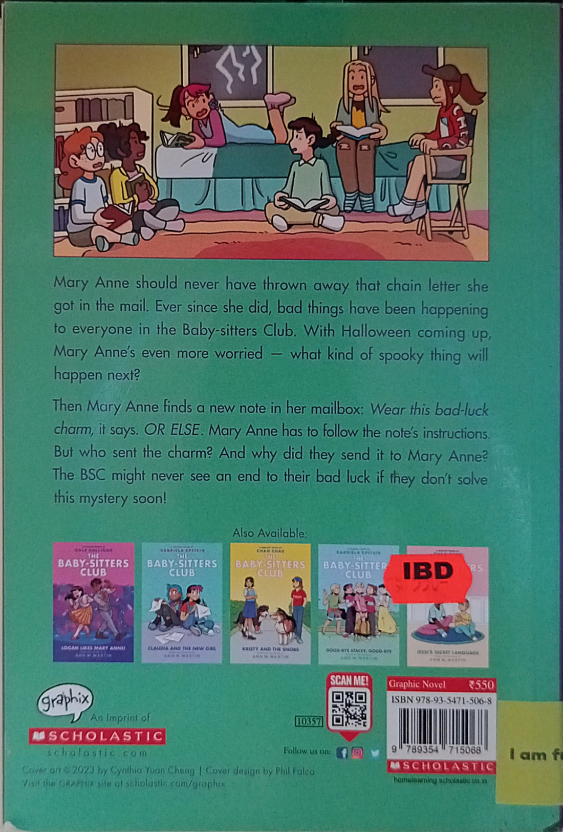 The Baby-Sitters Club #17 Mary Anne's Bad-Luck Mystery