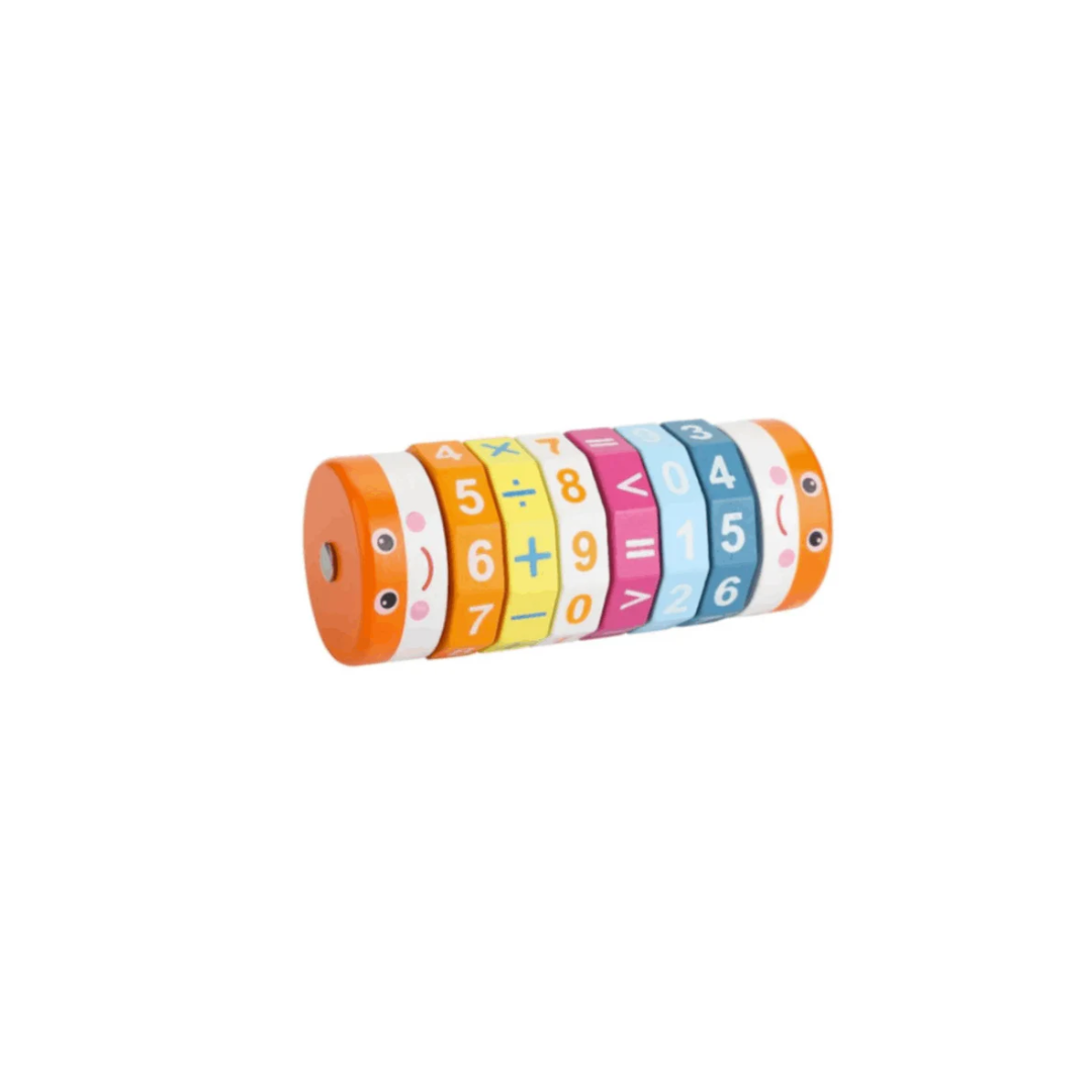 Cylindrical Number Toy