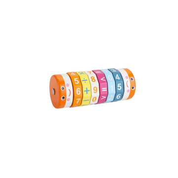 Cylindrical Number Toy