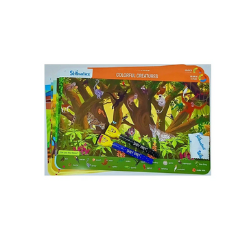 Search & Find Activity Mats- World Of Animal